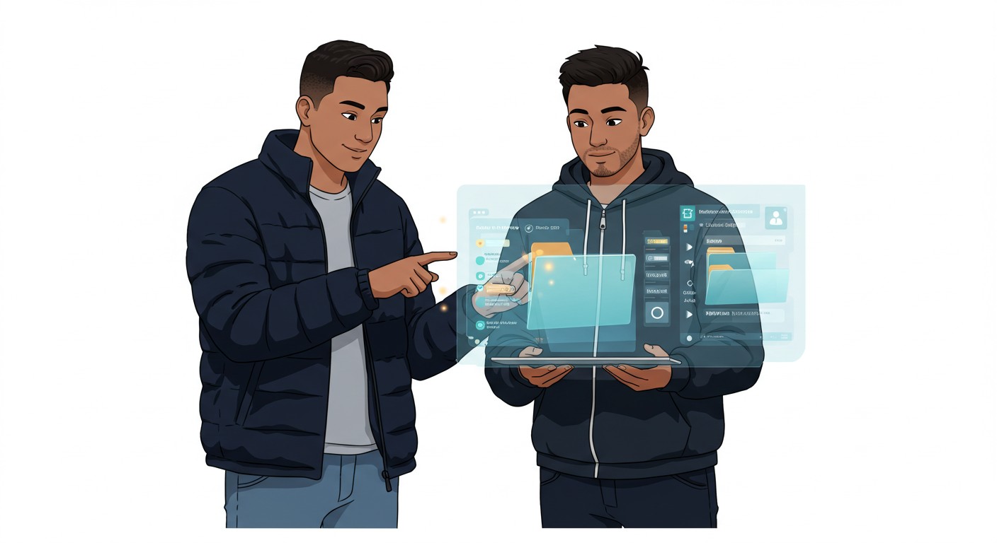 Desarrolladores trabajando en el sistema de tesis